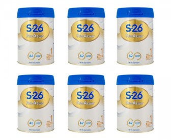 【新西兰直邮包邮】Wyeth 惠氏S26 A2婴幼儿奶粉 1段*6罐 900克/罐（0-6个月适用）